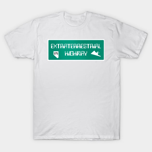 Extraterrestrial Highway T-Shirt by nickemporium1